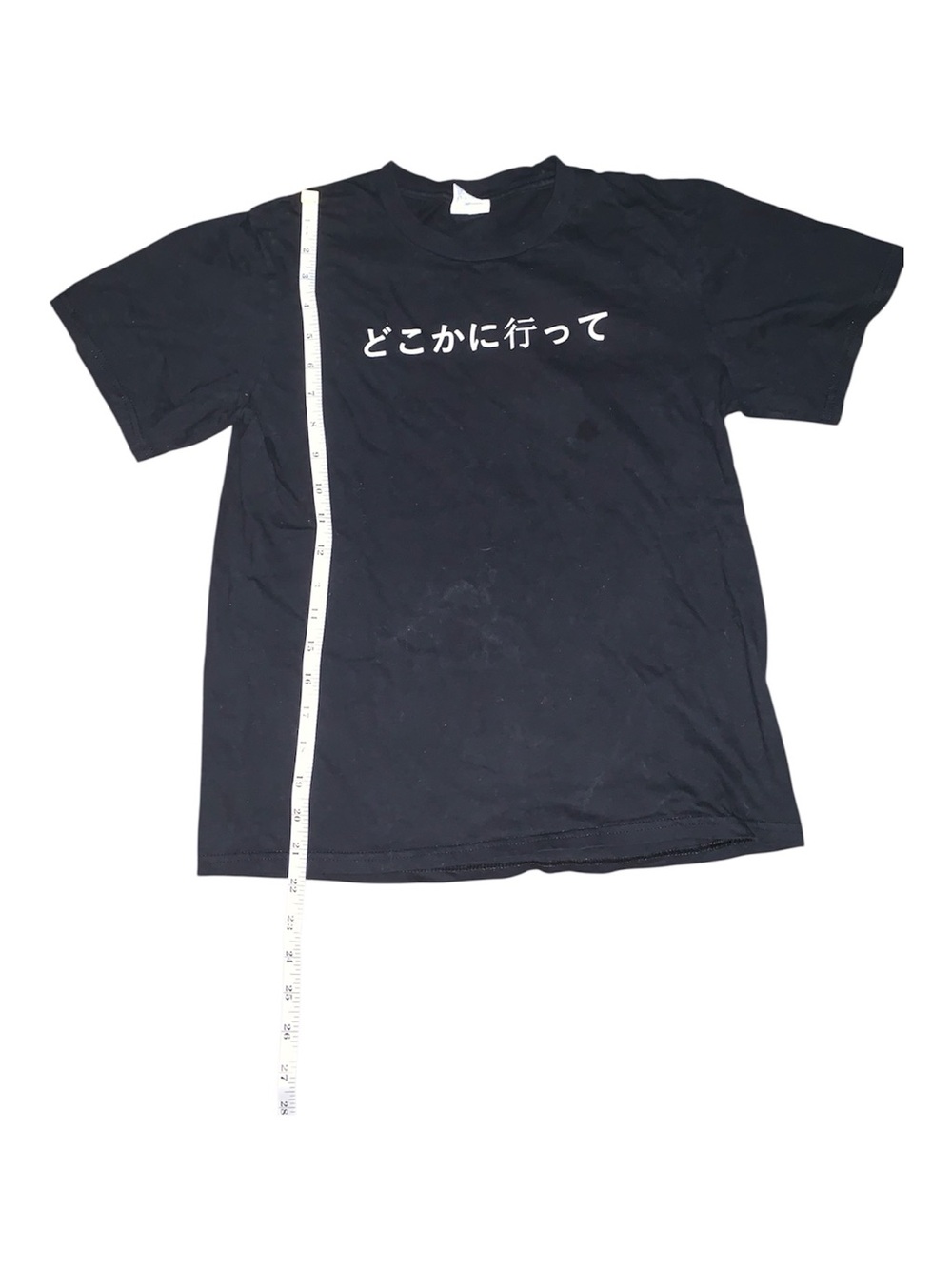 Black Graphic T-Shit Port and Company Size Large 11-12
